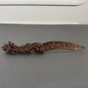 Coupe-papier travail la Forêt Noire Black Forest début XXe M3937