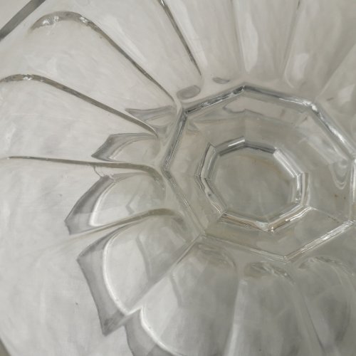 Coupe sur pied en verre