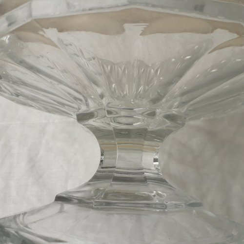 Coupe sur pied en verre