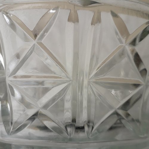 Coupe sur pied en verre