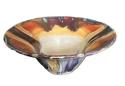 Coupe  Vide Poche céramique Signé Signature A Identifier 92 nl ? artisanat