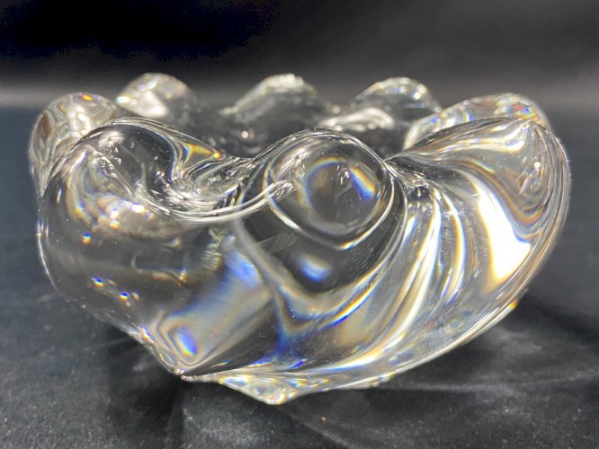 Coupe vide poche en cristal signé BACCARAT