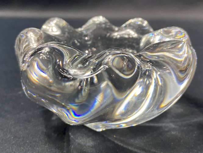 Coupe vide poche en cristal signé BACCARAT