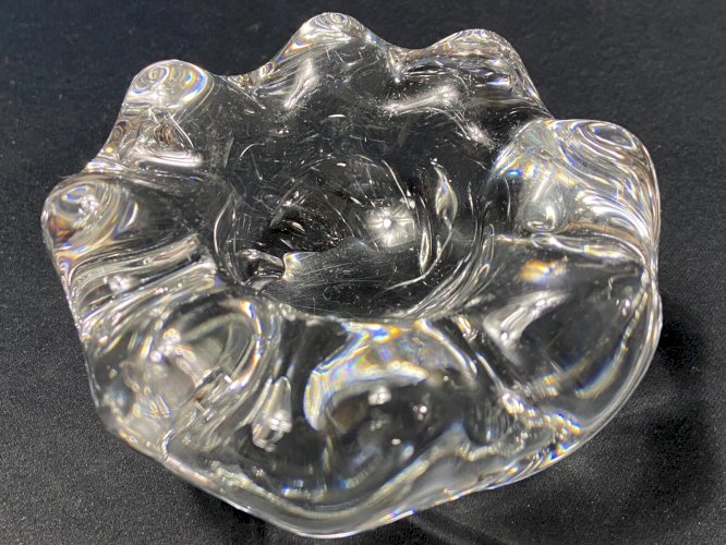 Coupe vide poche en cristal signé BACCARAT