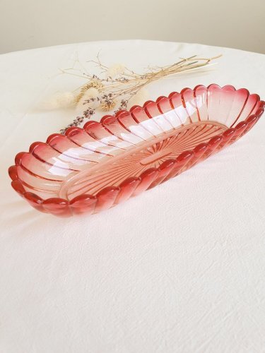 Coupelle ancienne en cristal de Baccarat