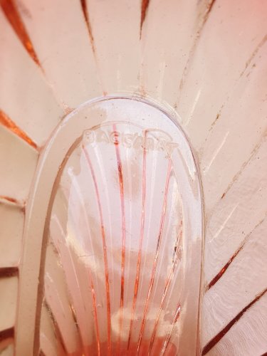 Coupelle ancienne en cristal de Baccarat