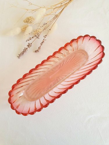 Coupelle ancienne en cristal de Baccarat