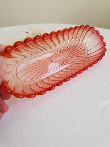 Coupelle ancienne en cristal de Baccarat