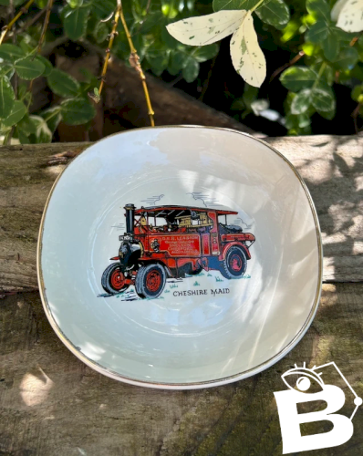 Coupelle / cendrier vintage en porcelaine