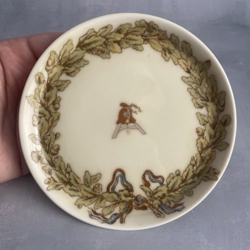 Coupelle en porcelaine Leclair Limoges décor du bicentenaire bonnet phrygien