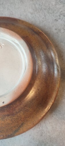 Coupelle signée Antoine Dubois céramique montoise années 30–40