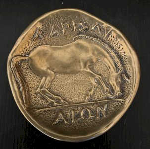 coupelle vide poche bronze signé M Le Verrier cheval antique décoration