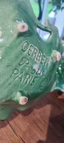 Coupelles barbotine GERBER Prestige Paris (1950–1960)