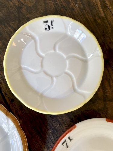 Coupelles de bistrot en porcelaine, Début XXe siècle