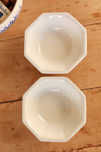 Coupelles vintage porcelaine anglaise Johnson Brothers modèle Perle