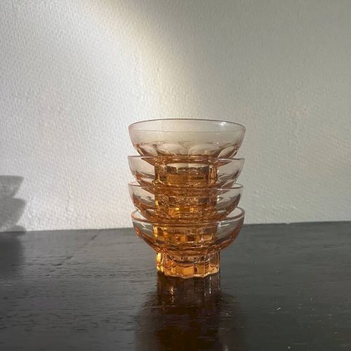 Coupes à dessert Rosaline vintage