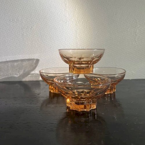 Coupes à dessert Rosaline vintage