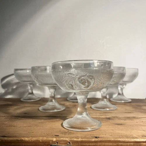 Coupes à dessert vintage
