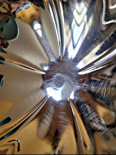 Coupes à glaces hautes vintage en inox, forme de fleur (lot de 12)