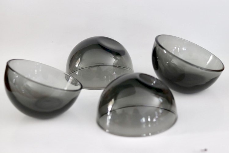 Coupes en verre fumé La Rochère