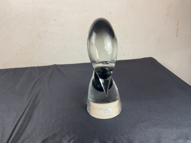 Couple d oiseaux Signé Livio Seguso Verre Murano 1960