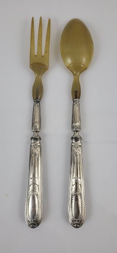 Couverts à salade en Argent