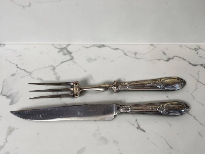 Couverts de service en argent