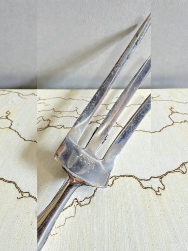 Couverts Gigot / Salade en bakélite