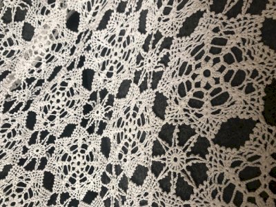 COUVRE-LIT EN CROCHET VINTAGE