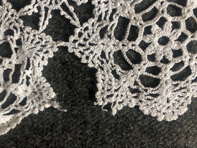 COUVRE-LIT EN CROCHET VINTAGE