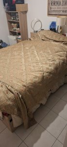 antique quilted bedspread