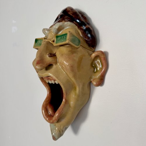 Crachoir figuratif par Rafael Bordalo Pinheiro (1846-1905) M3773