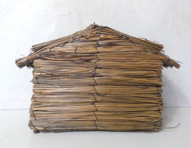 crèche Devineau – petite étable pour santons – Noël vintage