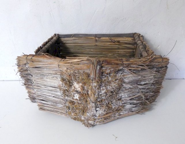 crèche Devineau – petite étable pour santons – Noël vintage