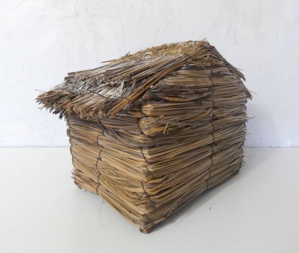 crèche Devineau – petite étable pour santons – Noël vintage