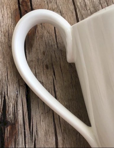 Crémier blanc en porcelaine Villeroy & Boch modèle Arco Weiss