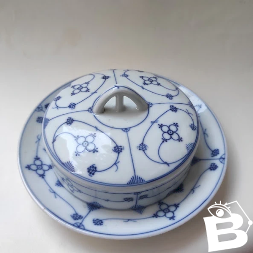 Cremier en porcelaine CT Altwasser Silesia, style Copenhague