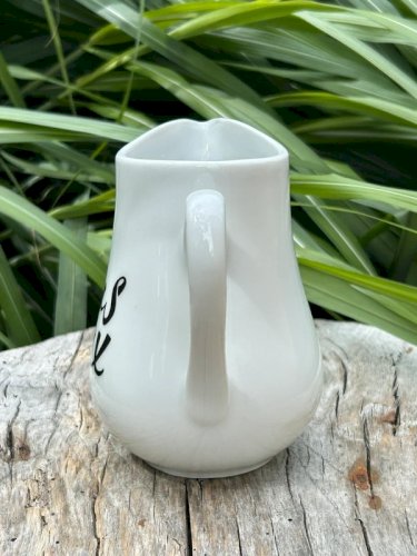 Crémier rétro vintage Nous Deux en porcelaine Pillivuyt
