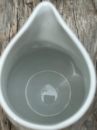 Crémier rétro vintage Nous Deux en porcelaine Pillivuyt