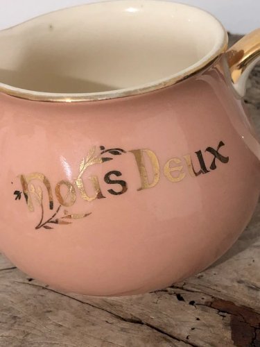 Crémier rose et doré Villeroy & Boch