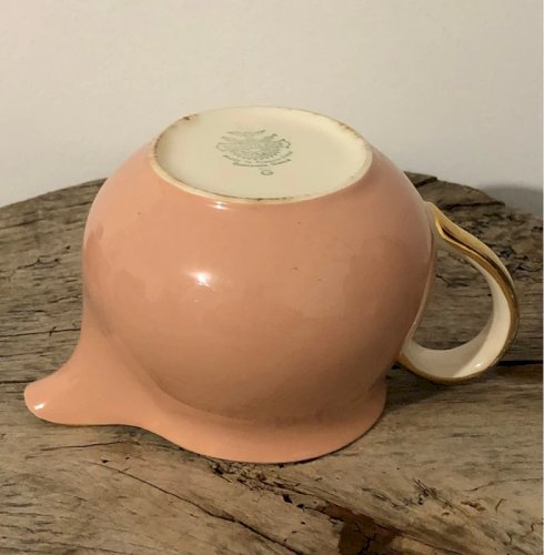 Crémier rose et doré Villeroy & Boch