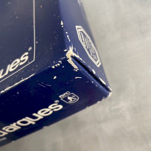 CRISTAL D'ARQUES boite 6 verres flute à champagne MATIGNON gravé en relief ~16cl