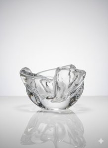 Sèvres Crystal – Ashtray / Catch-all / Paperweight Art Deco (1920s–30s)