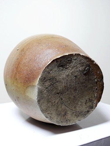 Cruche ancienne XIXe-XXe grès de Puisaye artisanal vernissée