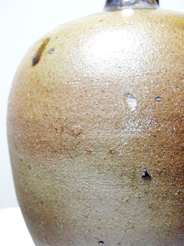 Cruche ancienne XIXe-XXe grès de Puisaye artisanal vernissée