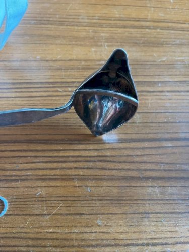 Cuillère à jus gras ou maigre métal argenté