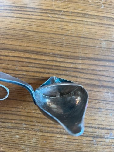 Cuillère à jus gras ou maigre métal argenté