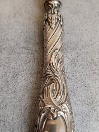 CUILLERE BEBE EN ARGENT FOURRE DE 28,19 GRAMMES