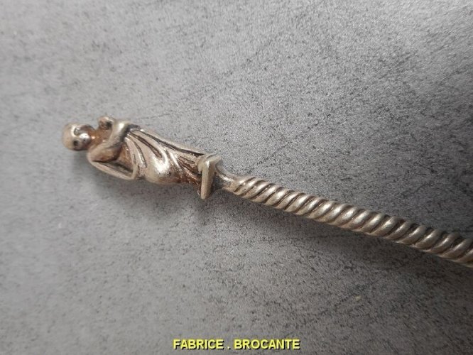 CUILLERE PERCEE EN ARGENT MASSIF DE 31.2 GRAMMES