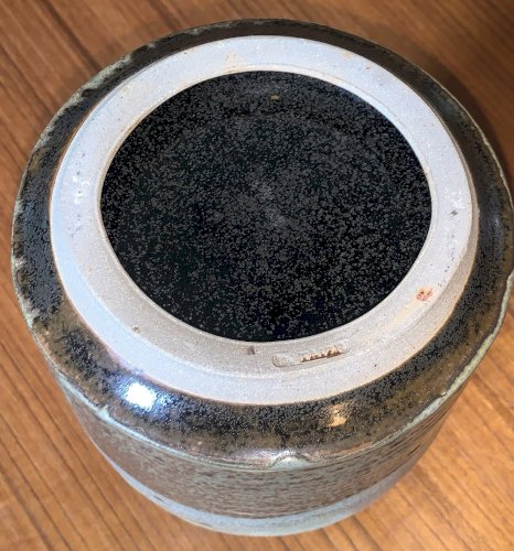 Daniel de Montmollin à Taizé remarquable vase en grès